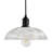 1-light Dimmable Crystal Dome Pendant
