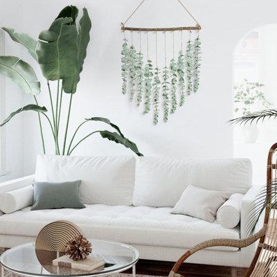 Artificial Eucalyptus Wall Decoration