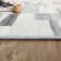 Tapis gris lavable Enasia