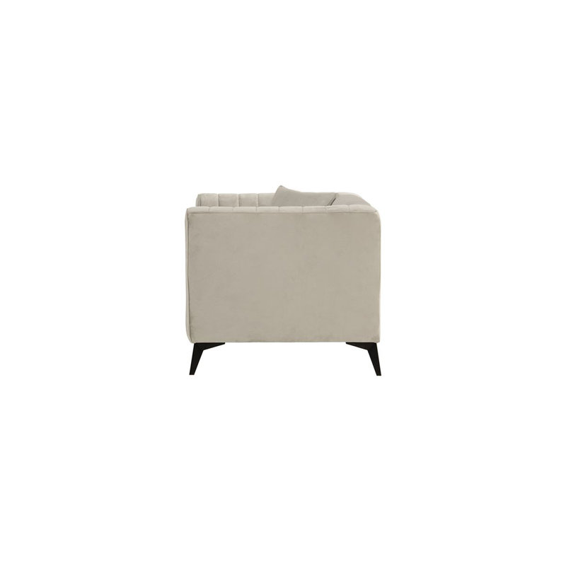Upholstered Armchair, Beige