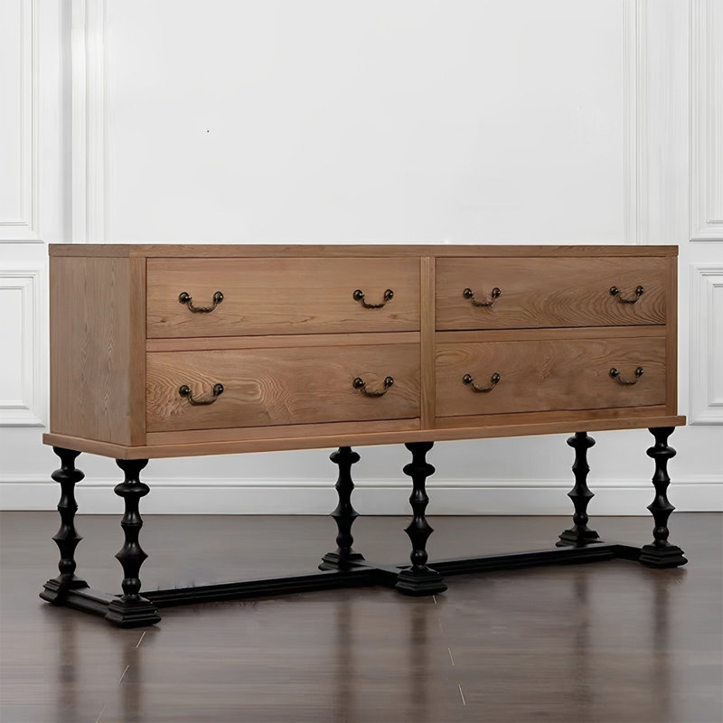 Console rustique