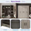 Armoire 4 portes avec 1 tiroir