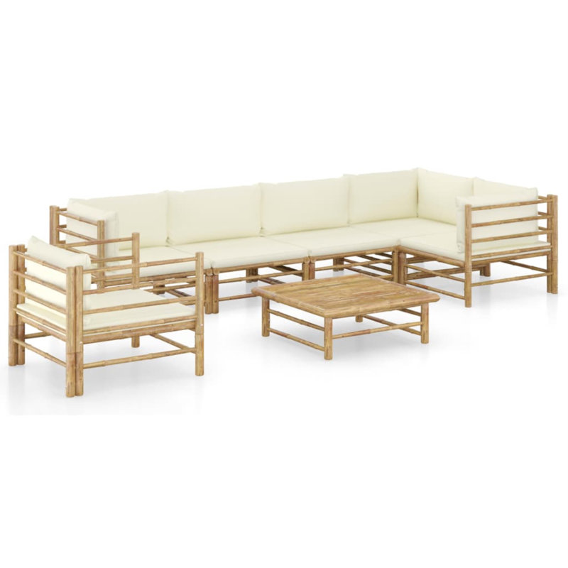 Warrenton with Cushions, No, Cream White