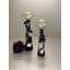 Daggett Glass Tabletop Candlestick with Candle Included