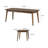 Ensemble de 3 tables basses