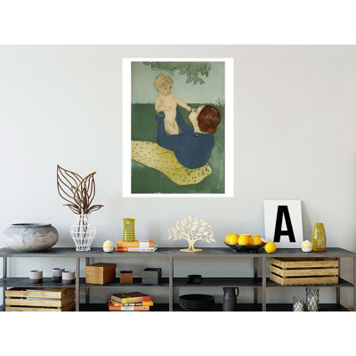 «Under the Horse» par Mary Cassatt - Impression giclée
