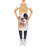 No Pattern Bib Apron