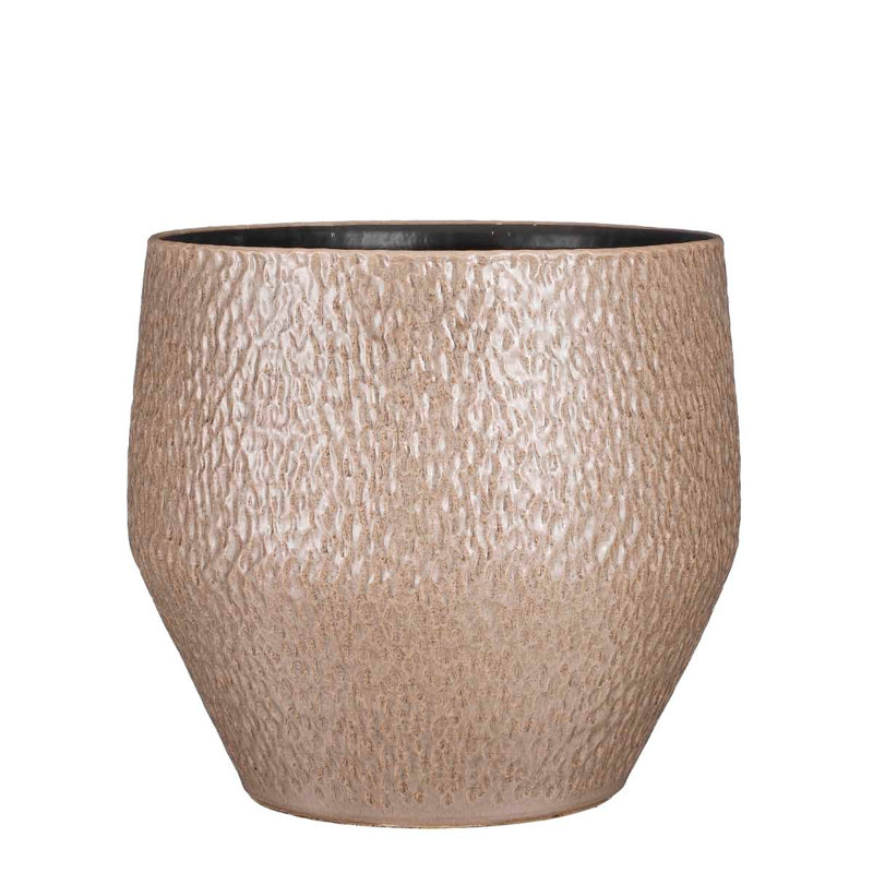 Isobe Handmade Ceramic Pot Planter, Taupe