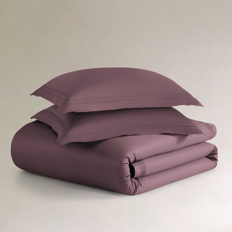 Yalda Comforter Set Comforter Set, King, Raisin