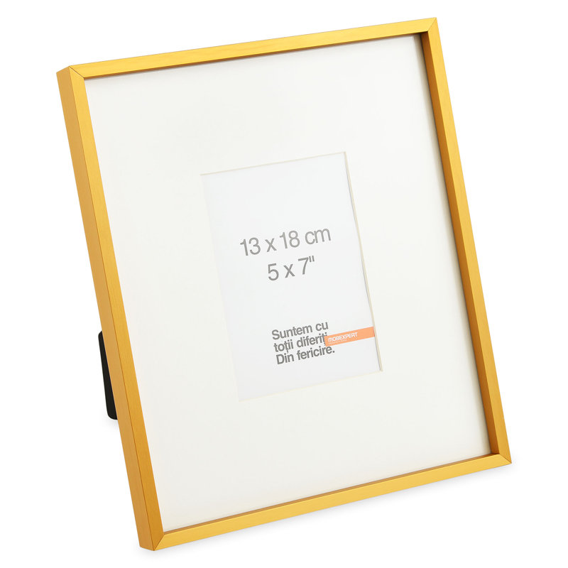 Single Picture Frame, 35cm H x 30cm W x 3cm D, Gold