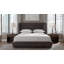 Lisbon Upholstered Wingback Bed-594261130