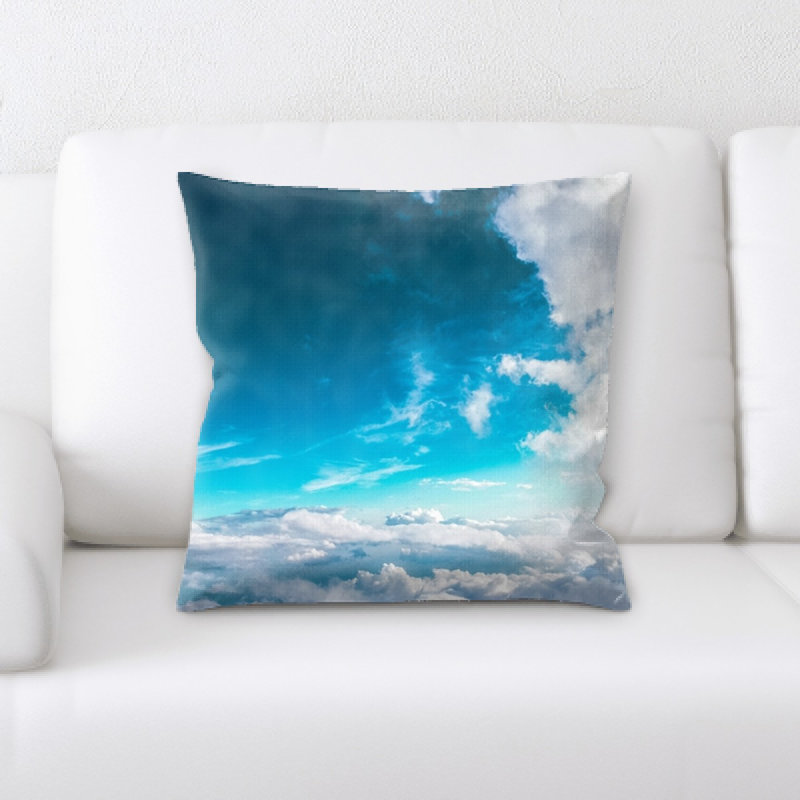 Nature Microsuede Reversible Throw Pillow