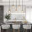 Loram 5-Light Dimmable Linear Pendant