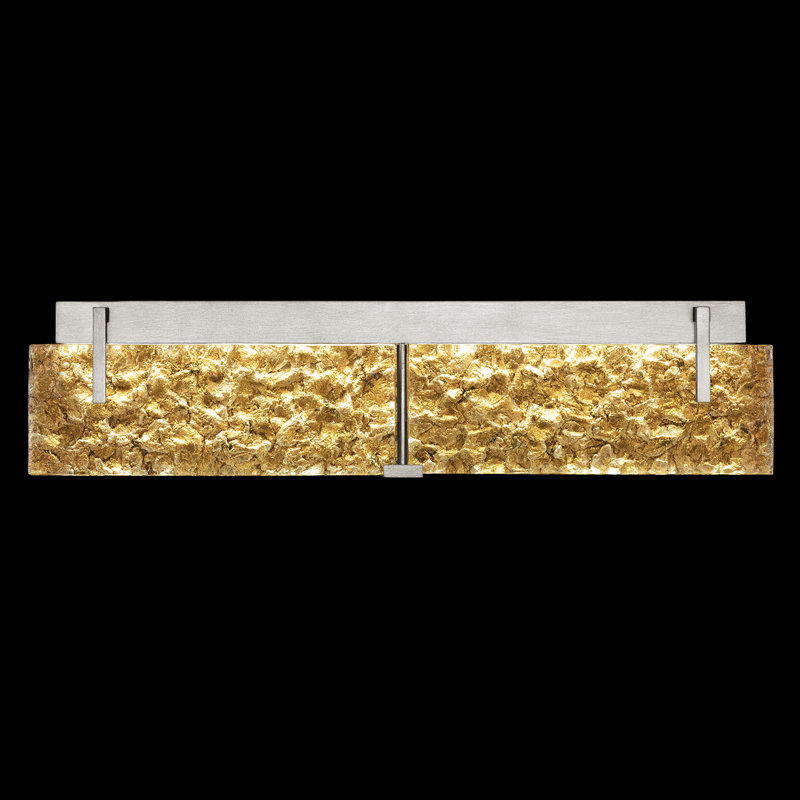 Barre de salle de bain l 29 po Terra, Or, Argent