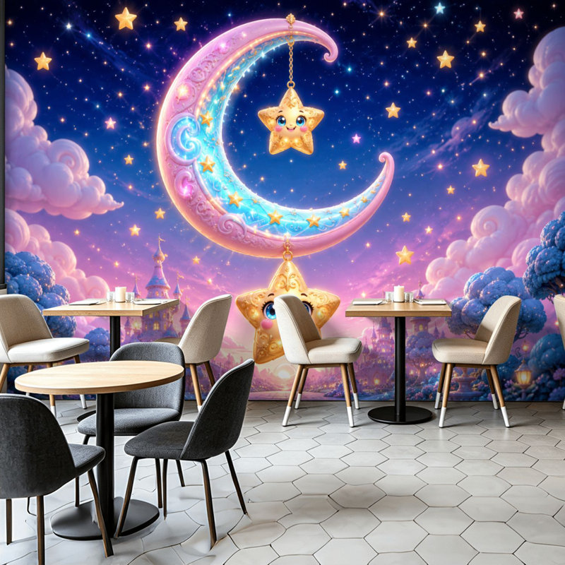 Adhésif mural adhésif auto-adhésif et amovible, 68.88" L x 96" W