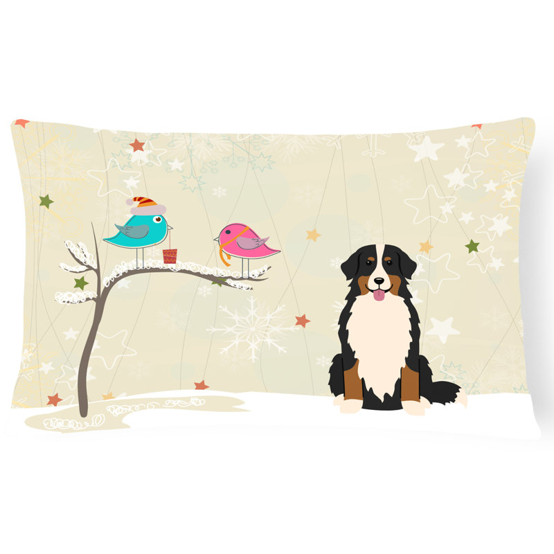 Coussin lombaire intérieur/extérieur contemporain de noël