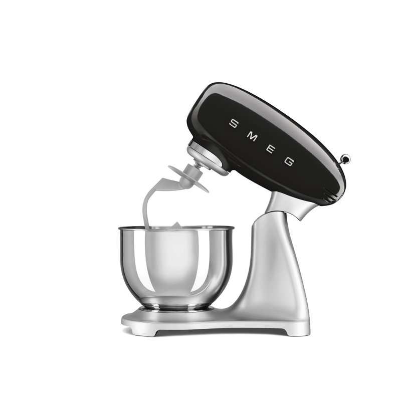 SMEG 50's Retro Style Stand Mixer, Black/Silver