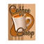 «Coffee Shop On» par RetroPlanet, art sur toile-1105993391