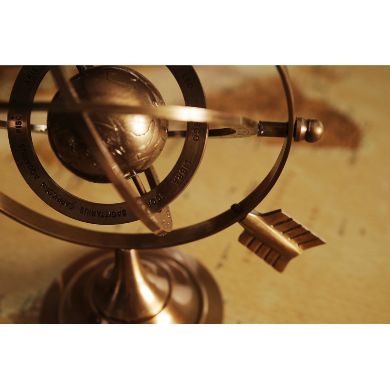 Globe terrestre armillary