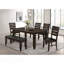 Casual Rectangle Dining Table Solid Wood
