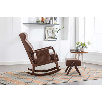 Chaise berçante Solid + PlyWood
