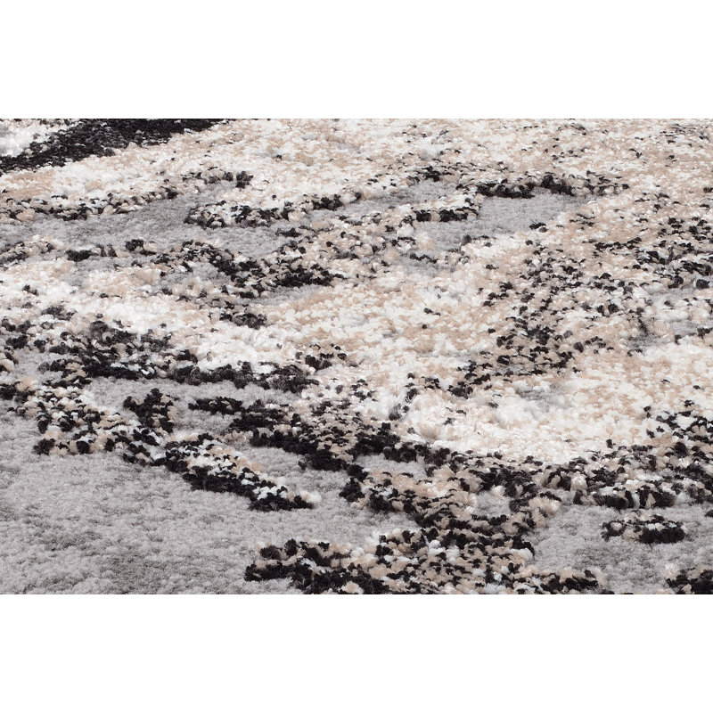 Colegrove Shaggy Grey Rug, Square 200 x 200cm