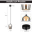 1 - Light Stainless Stee Cylinder Pendant