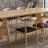 Japanese style solid wood dining table set-105996236