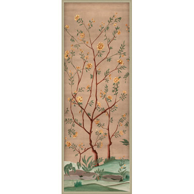 Climbing Yellow Roses 2 Framed