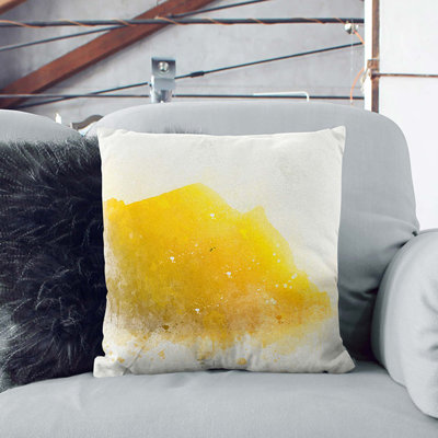 Abstract Square Throw Cushion