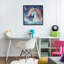 «Rainbow Mane Unicorn in Clouds», estampe numérique, design by Creative Studio-1090635060-1090635061