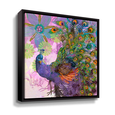 Peacock Prance - peinture