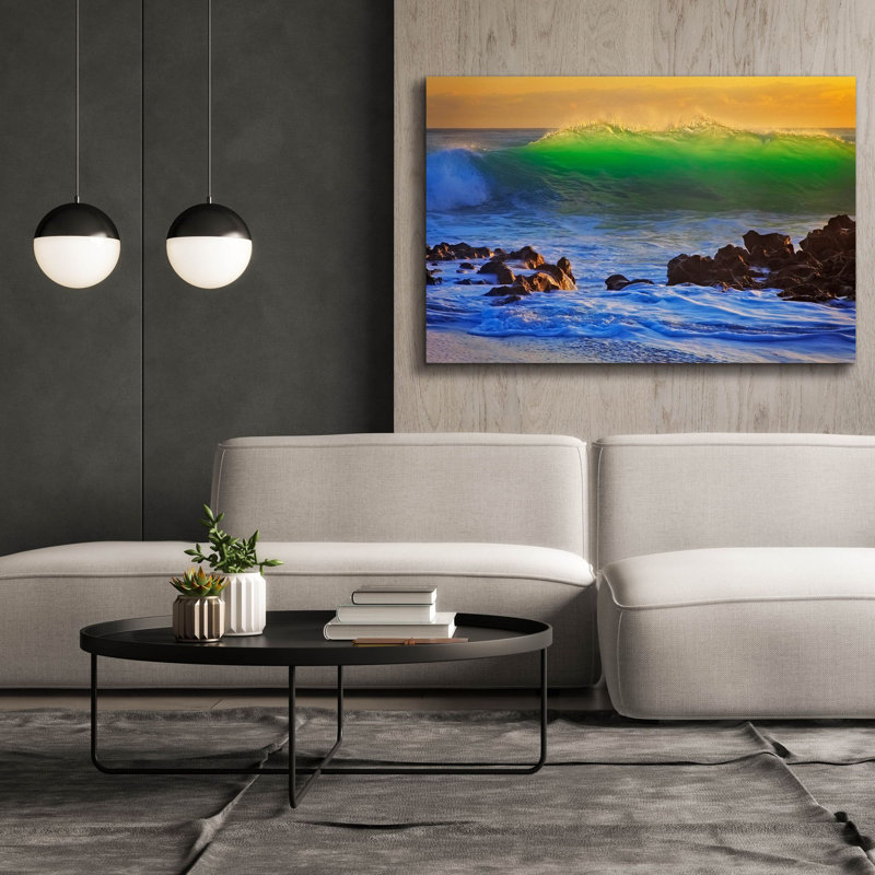 Toile épique «Backlit» par Patrick Zephyr «Backlit» par Patrick Zephyr, H 40 po x l 60 po x P 1,5 po