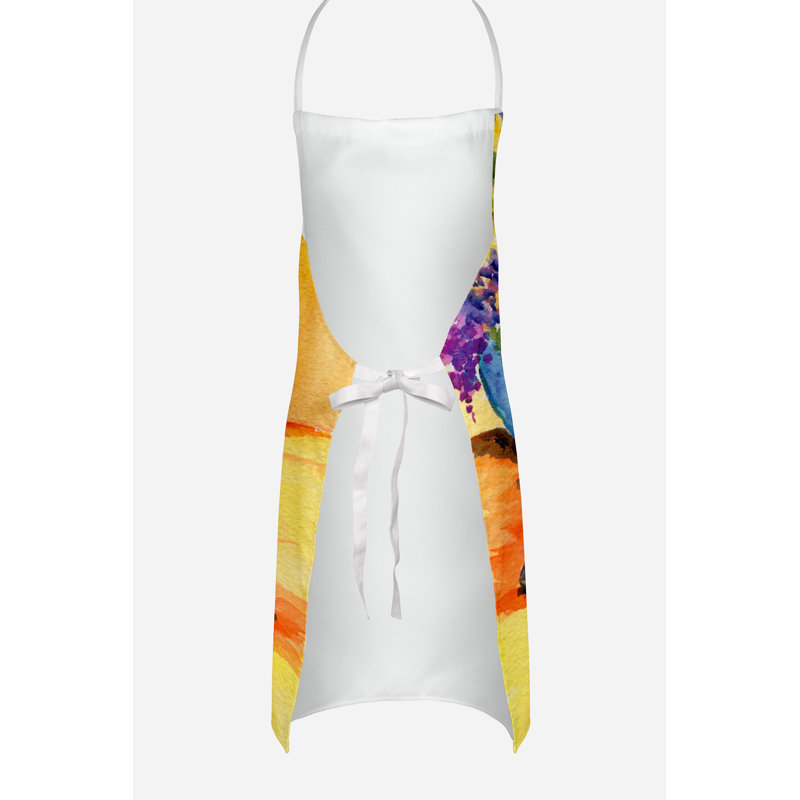 No Pattern Bib Apron