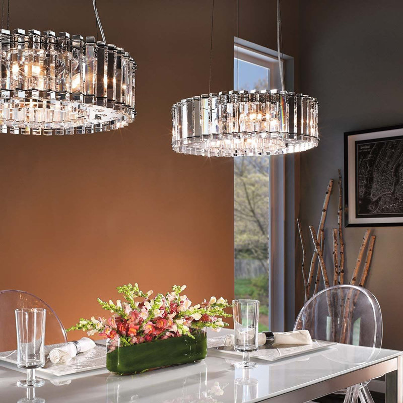 Cerium 8 - Light Crystal Chandelier