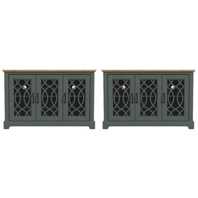 Ensemble de 2 tablettes de rangement Wragby