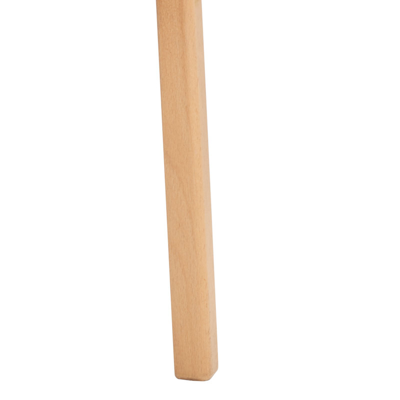 Bluebelle Counter Stool with Solid Wood Frame, Natural, Bar Stool (29.53" Seat Height)