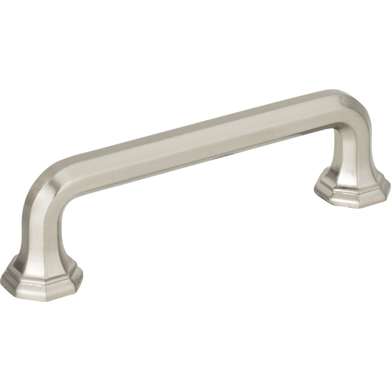 Elizabeth 6 5/16" Center to Center Bar Pull, 3 3/4", Brushed Nickel