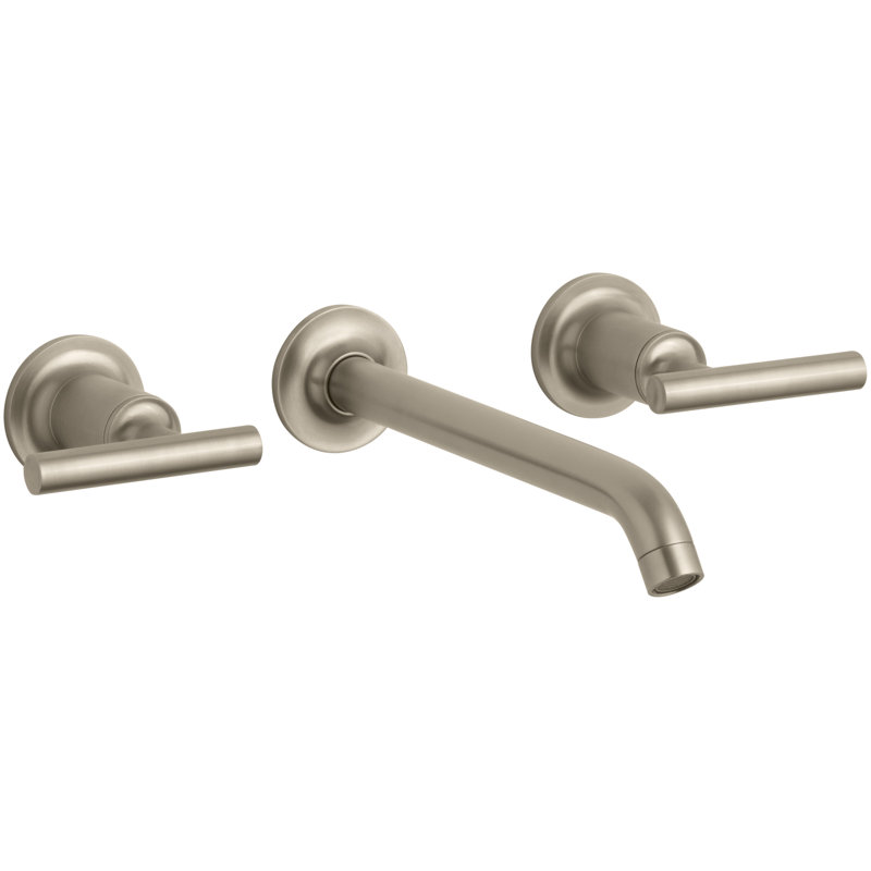 Purist® Wall mounted Bathroom Faucet, Vibrant Brushed Bronze