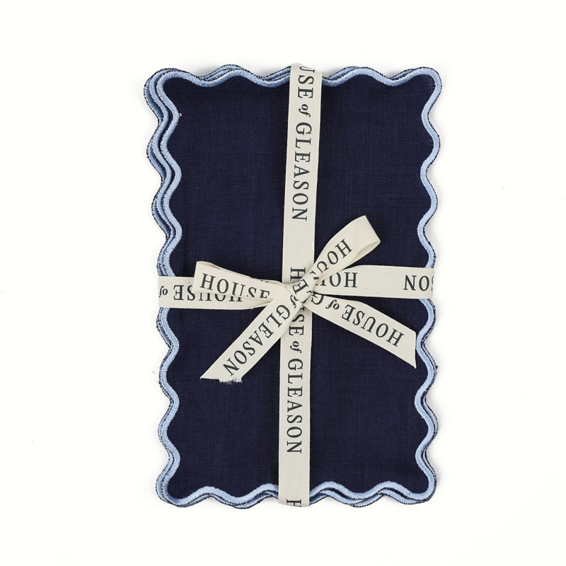 The Vivienne Rectangle Cocktail Napkins