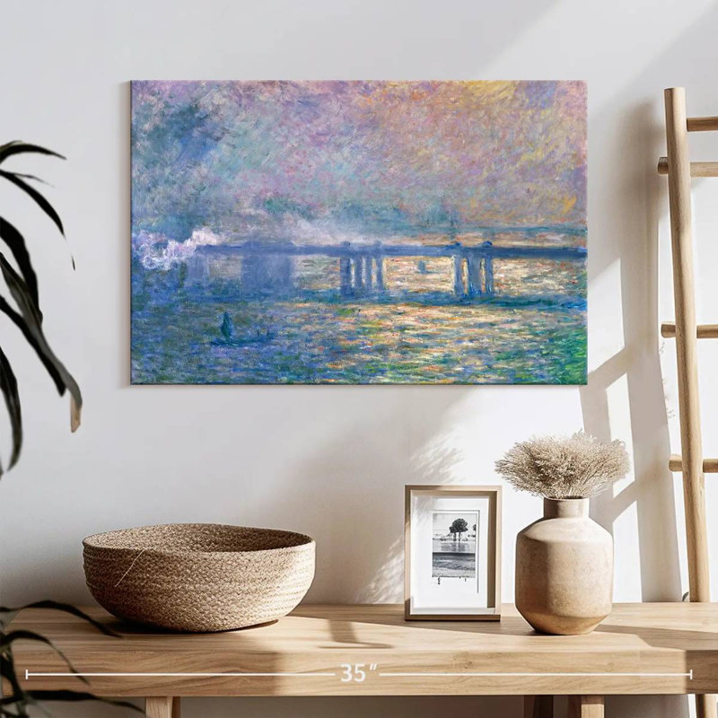Sireci Charing Cross Bridge 1903, 16" H x 24" W