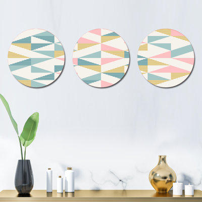 Ensemble de 3 décorations murales