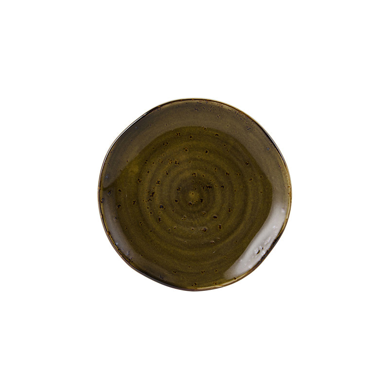 Artisan 6-1/2-Inch Plate, 24, Brown