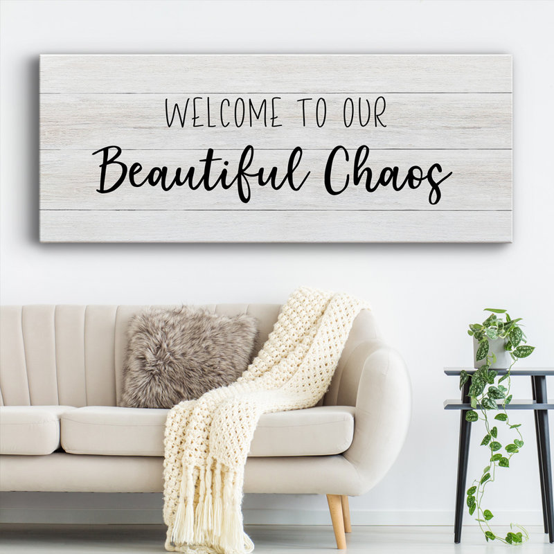 Beautiful Chaos, H 12 po x l 30 po x P 1,5 po
