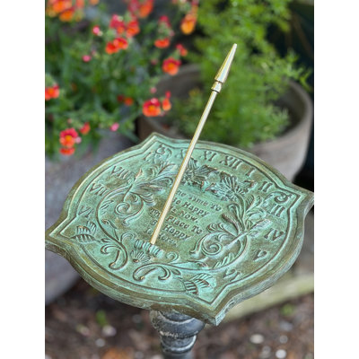 Bohdie Weather Resistant Landscape & Nature Sundial