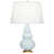 Bleu layette et base laiton