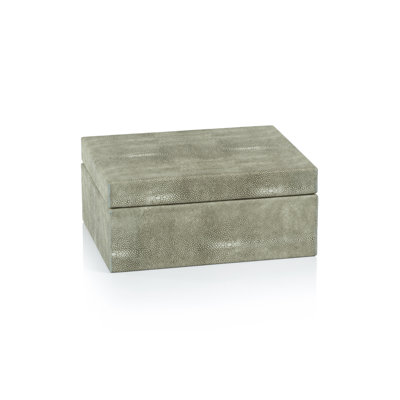 Kameia Shagreen Leather Decorative Box