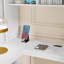 Lit mezzanine double avec bureau, garde-robe et escalier-1911145779