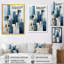 «Blue Nautical Shapes V - Coastal Minimalisme», art mural-123724938-123724917