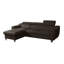 Alford Faux Leather Corner Sofa with Sleeping Function and Storage-409895125-409895120